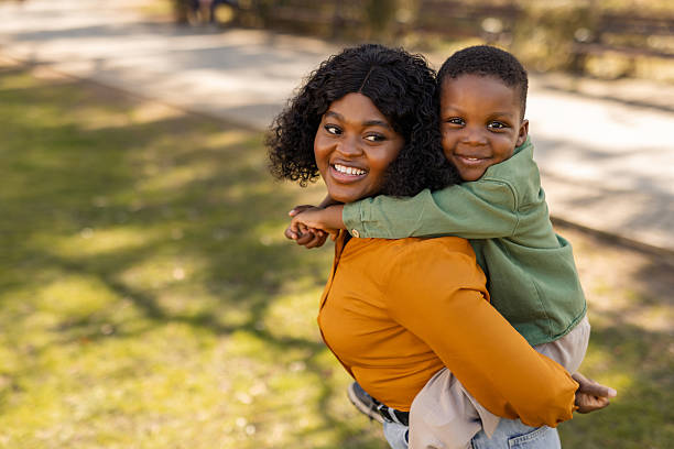 Authentic Parenting Moment Between Mom and Child