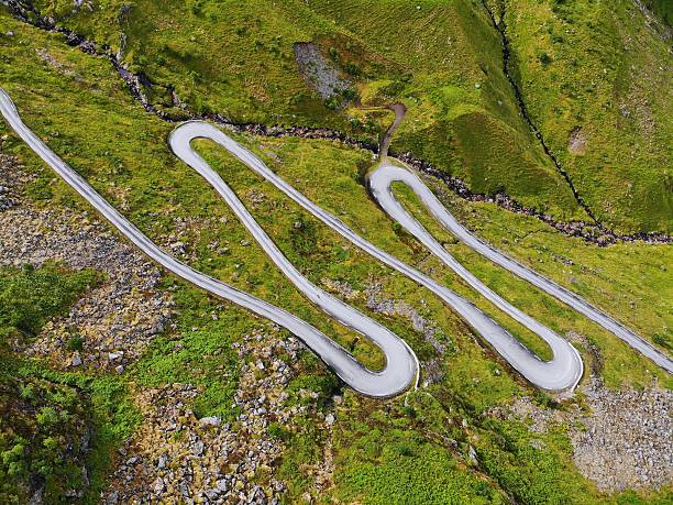 istock Hoddevik scenic winding road in Norway 2211142809