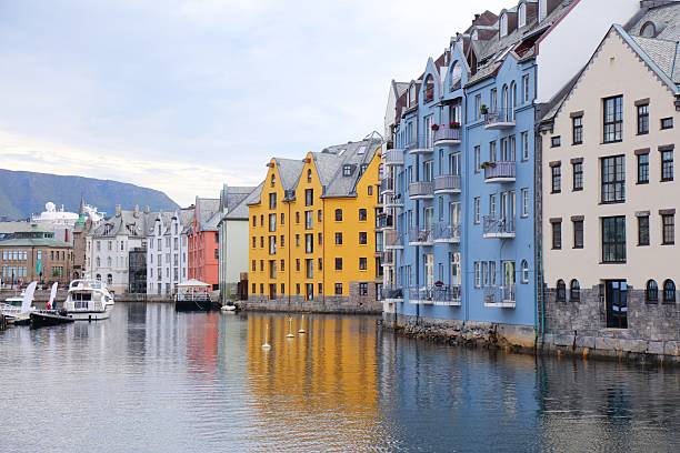 istock Old Alesund city, Norway 2211142839