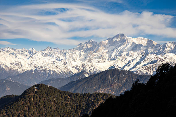 istock pristine view of kedarnath mountain peak with vibrant blue sky 2211149186