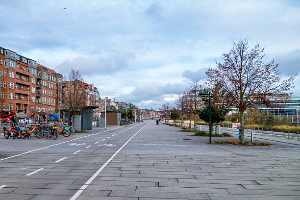 istock Skolebakken in Aarhus on an overcast day 2211153370