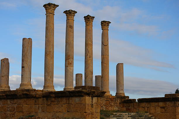 This photo was taken in Thuburbo majus archaeological site, Tunisia.