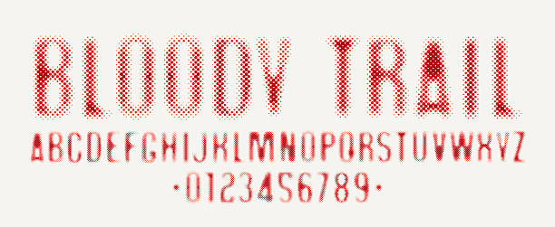 240+ Blood Murder Letter Text Stock Photos, Pictures & Royalty