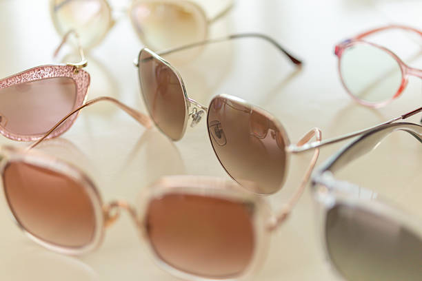 istock Sunglasses close up on white background 2211185260