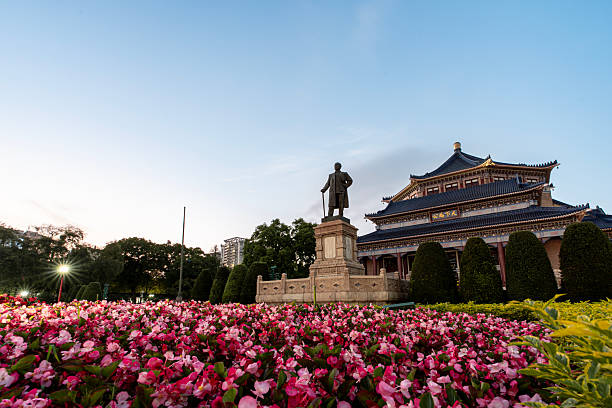 Sun Yat-sen Memorial Hall，Guangzhou，China- April 17,2025