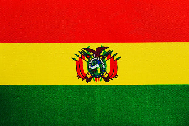 The Bolivian flag features horizontal stripes of red, yellow, and green, with the national coat of arms centered, representing the country's rich history and culture.