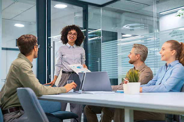 istock Business meeting - manager discussing work with his colleagues. 2211217490