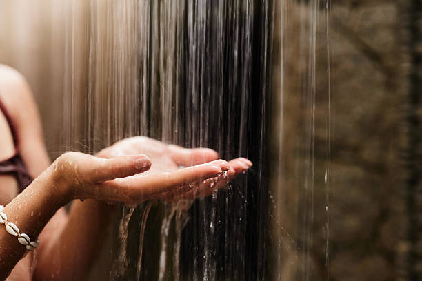 Felling the fresh water on my hands!