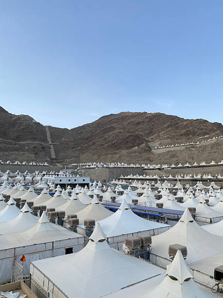 istock White Tents of Mina Pilgrimage Site 2211224250