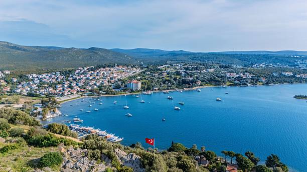 istock Coastal Town and Bay in Turkey 2211230533