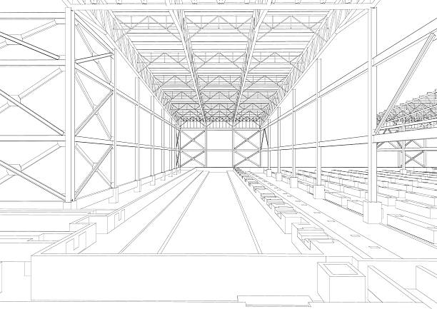 istock 3D illustration of industrial project 2211235987