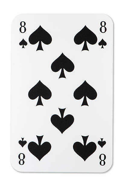 istock Playing Card eight of Spades 2211239693
