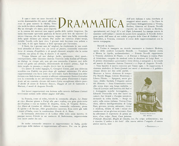 This is an image belonging to what we can consider a chapter of twentieth-century Italian publishing: the “Albi di Novissima” and the “Quaderni di Novissima”, created by the Florentine entrepreneur Edoardo de Fonseca and his son Giorgio. In 1901, Edoardo founded the precious annual magazine “Novissima. Albo d'Arti e Lettere” which published texts and illustrations by many famous writers such as Pascoli, Giacosa, De Amicis, Martini, Capuana, Marradi, Di Giacomo, Rovetta, Fucini, Ricci, Biagi, Gargàno, Sodini, Rasi, and painters such as Giorgio Kienerk, Aleardo Terzi, Duilio Cambellotti, Plinio Nomellini, Metlicovitz or Hohenstein for example, while Giorgio, in the 1930s, created, in collaboration with the famous poet Giuseppe Ungaretti and the journalist Rafaele Contu, an important book series called “Quaderni di Novissima”. This collection contains numerous works by important Italian and foreign writers.