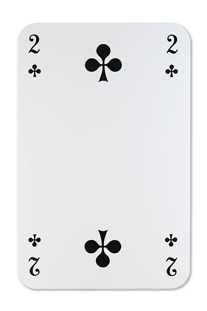 Club Suit of Playing cards (High Quality), Isolated on white background
