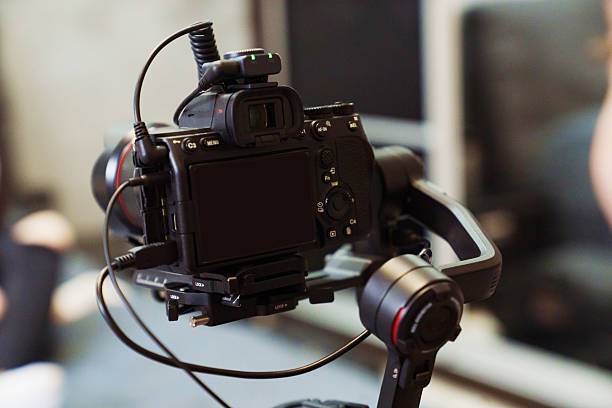 istock A black professional camera for capturing holidays and family events. 2211240510
