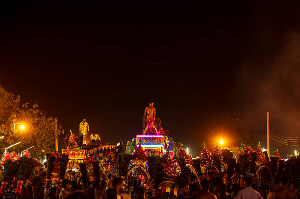 istock Night view of temple 2211241910