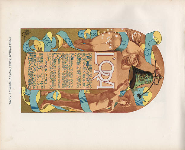 This is an image belonging to what we can consider a chapter of twentieth-century Italian publishing: the “Albi di Novissima” and the “Quaderni di Novissima”, created by the Florentine entrepreneur Edoardo de Fonseca and his son Giorgio. In 1901, Edoardo founded the precious annual magazine “Novissima. Albo d'Arti e Lettere” which published texts and illustrations by many famous writers such as Pascoli, Giacosa, De Amicis, Martini, Capuana, Marradi, Di Giacomo, Rovetta, Fucini, Ricci, Biagi, Gargàno, Sodini, Rasi, and painters such as Giorgio Kienerk, Aleardo Terzi, Duilio Cambellotti, Plinio Nomellini, Metlicovitz or Hohenstein for example, while Giorgio, in the 1930s, created, in collaboration with the famous poet Giuseppe Ungaretti and the journalist Rafaele Contu, an important book series called “Quaderni di Novissima”. This collection contains numerous works by important Italian and foreign writers.