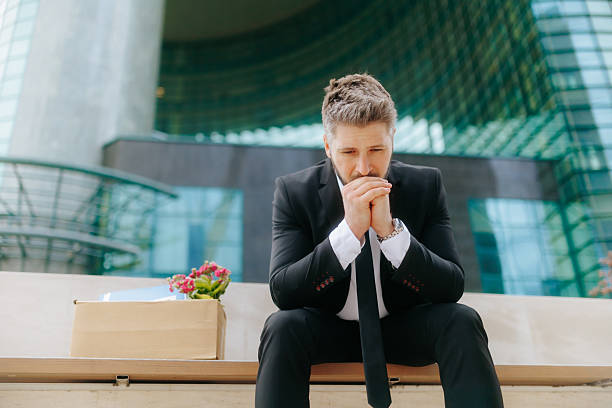 istock Job loss leads to deep reflection in a corporate area 2211250590