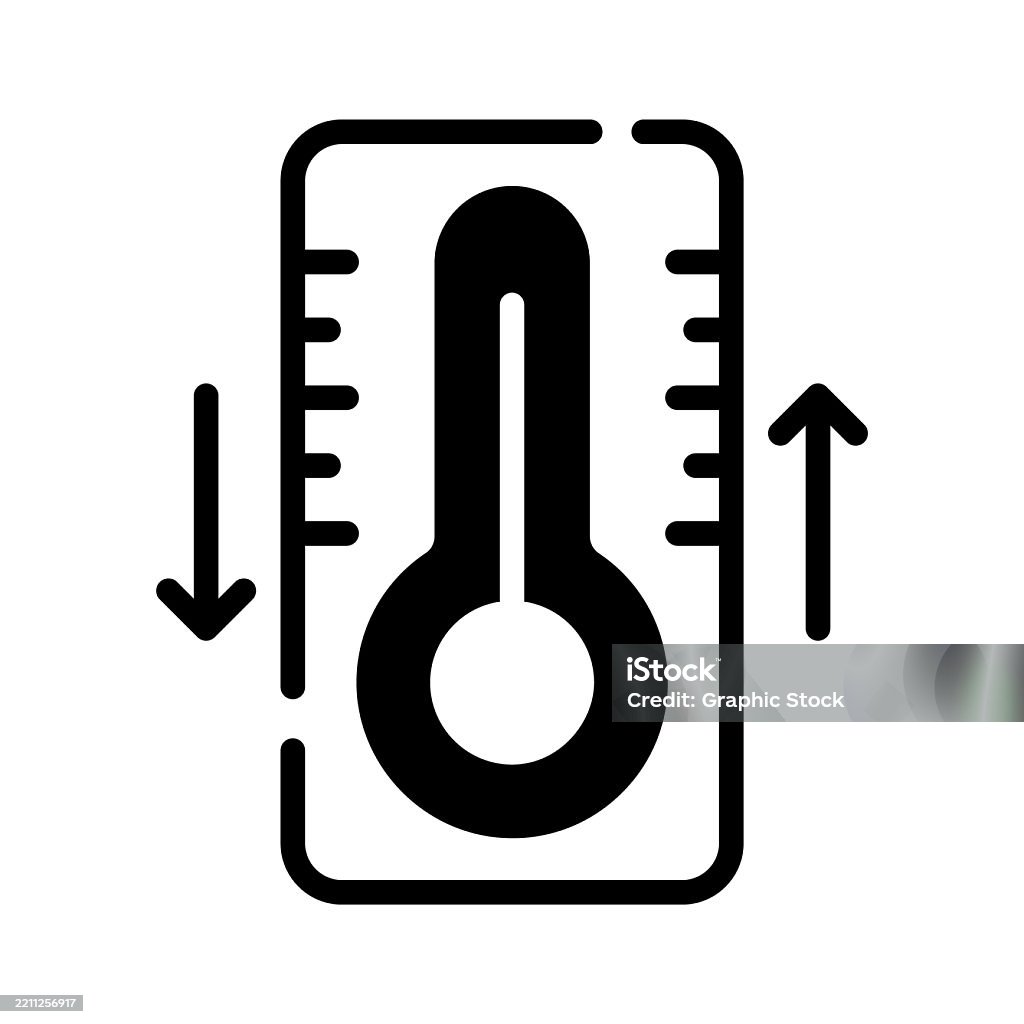 Temperature Changes Stock Illustration - Download Image Now - Full ...