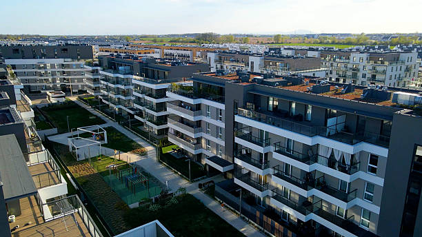 istock Modern residential complex mortgage new infrastructure 2211259694