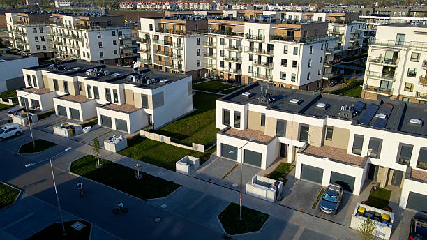 istock Modern residential complex mortgage new infrastructure 2211259812