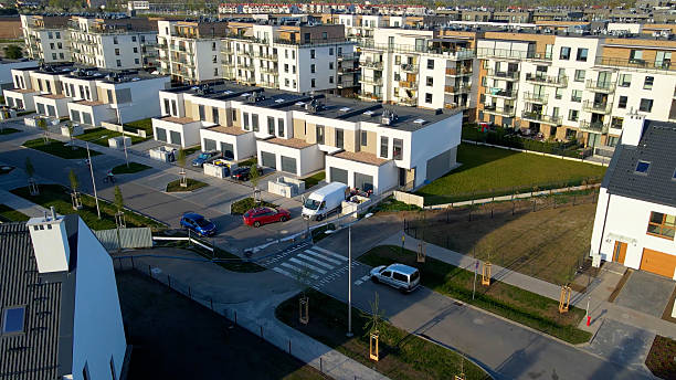 istock Modern residential complex mortgage new infrastructure 2211259815