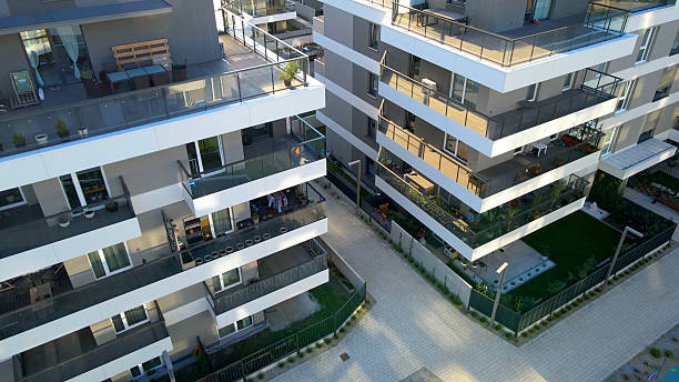 istock Modern residential complex mortgage new infrastructure 2211259820