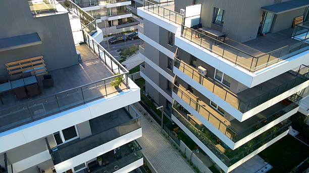 istock Modern residential complex mortgage new infrastructure 2211259822