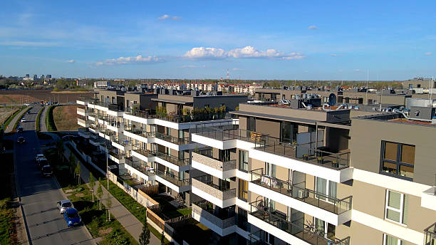 istock Modern residential complex mortgage new infrastructure 2211259899