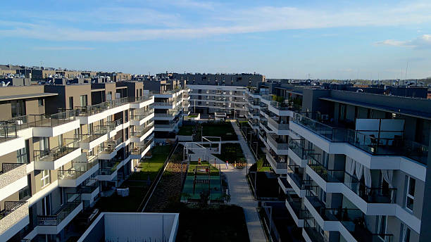istock Modern residential complex mortgage new infrastructure 2211260072