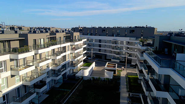 istock Modern residential complex mortgage new infrastructure 2211260284