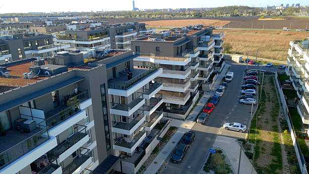 istock Modern residential complex mortgage new infrastructure 2211260316