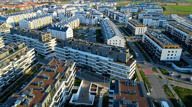 istock Modern residential complex mortgage new infrastructure 2211260481