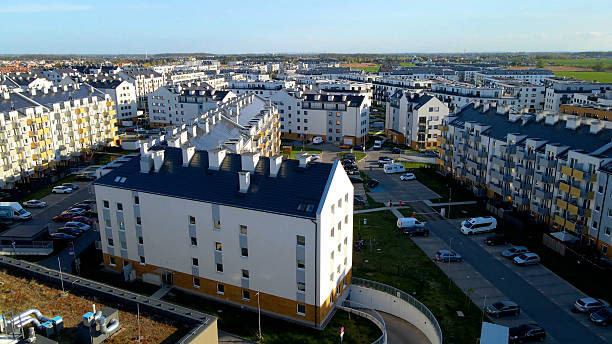 istock Modern residential complex mortgage new infrastructure 2211260591