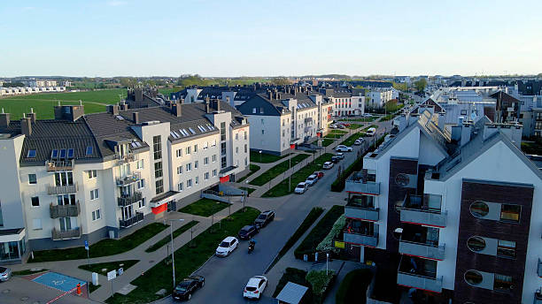 istock Modern residential complex mortgage new infrastructure 2211260824
