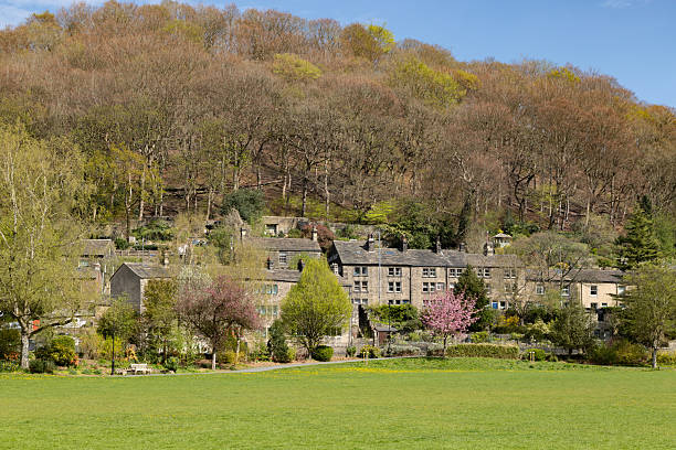 istock Traditional stone houses in Hebden Bridge 2211271170