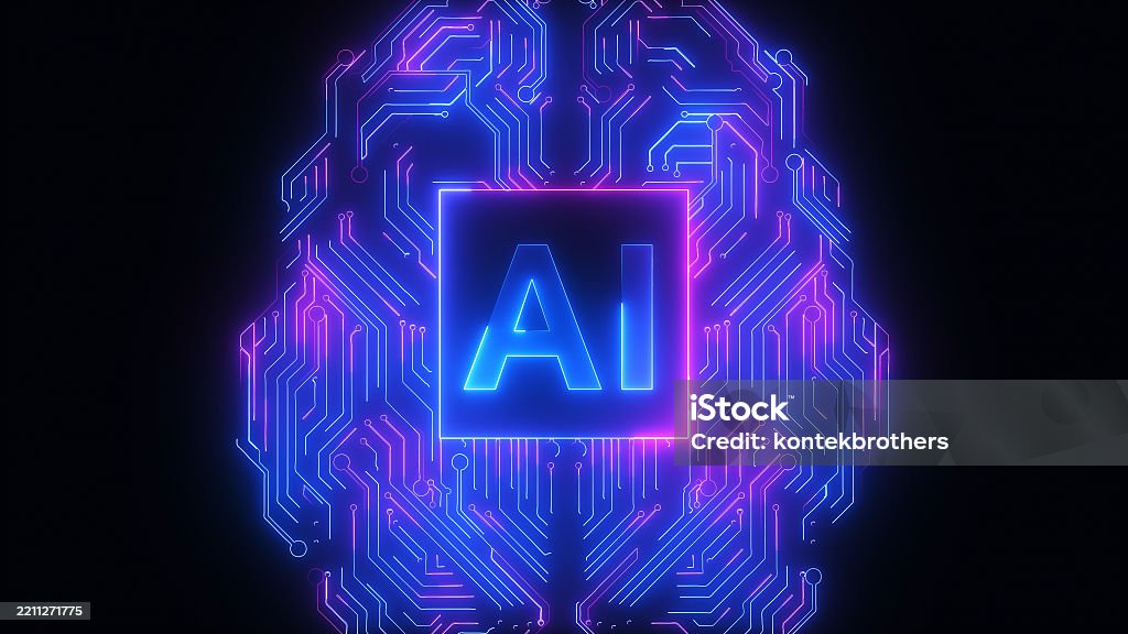 Binary Code Data Transfer Ai Cloud Computing Stock Photo - Download ...