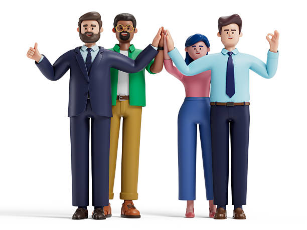 istock Team celebration, success achievement, collaboration triumph 2211273165