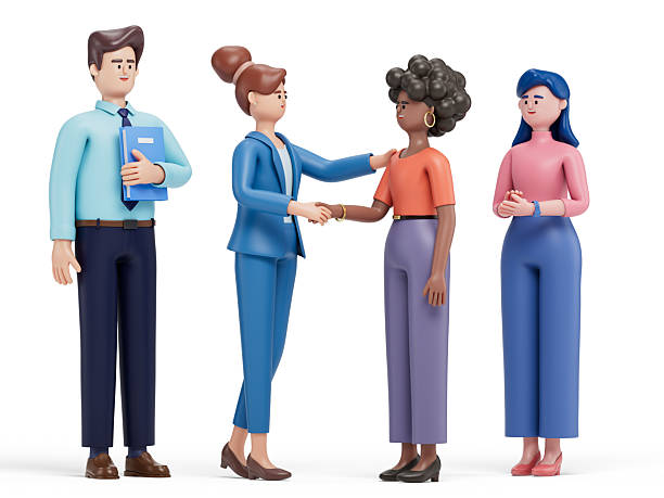 istock Handshake for success, agreement in business, diverse collaboration 2211276489