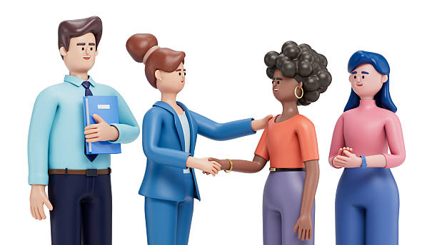 istock Handshake for success, agreement in business, diverse collaboration 2211276495