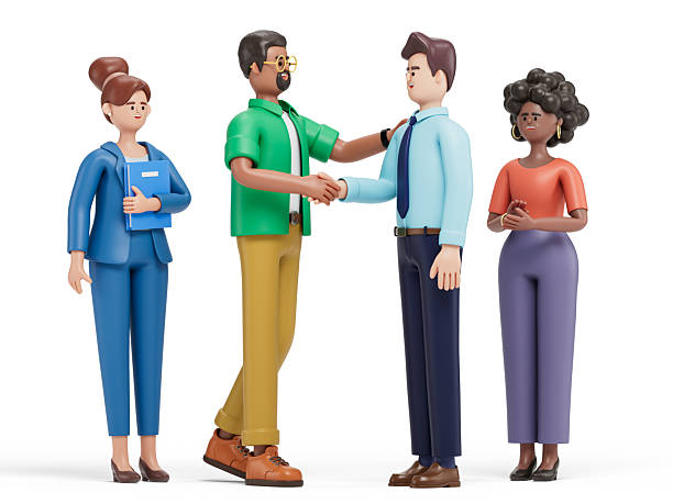 istock Handshake for success, agreement in business, diverse collaboration 2211276521