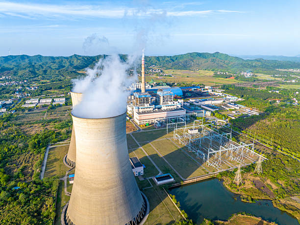 istock Thermal power station scene 2211281747