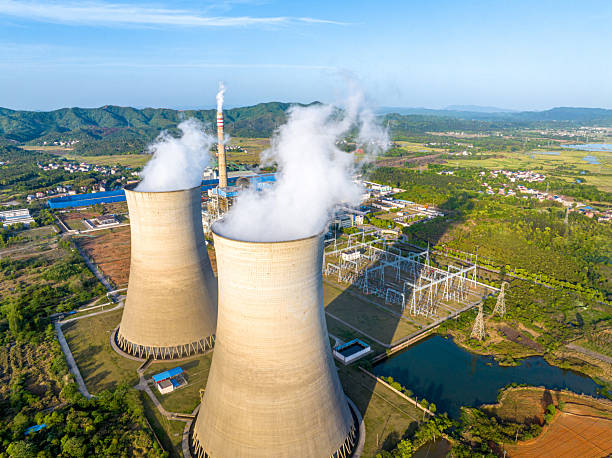 istock Thermal power station scene 2211281750