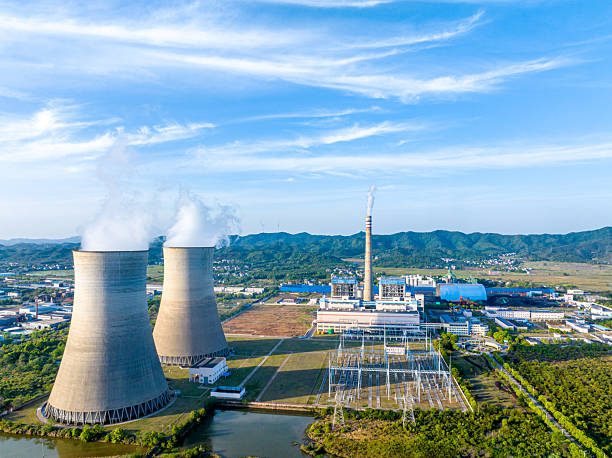 istock Thermal power station scene 2211281754