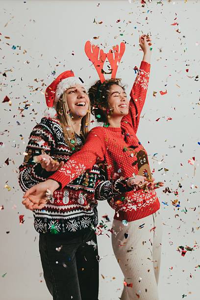 istock Christmas Cheer and Confetti Magic 2211281894
