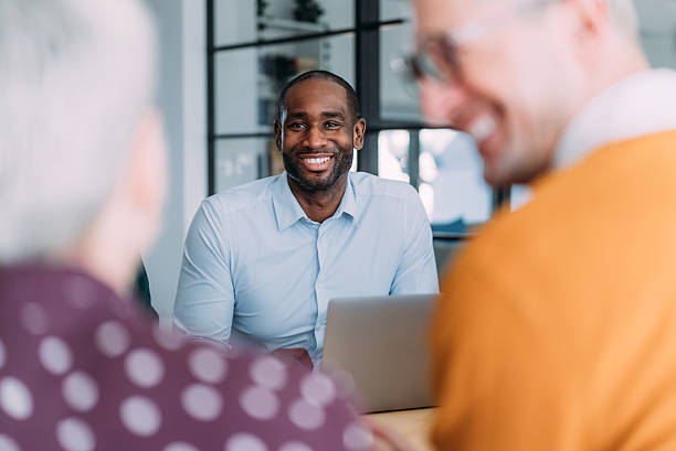 istock Business persons on meeting in the office. 2211282189