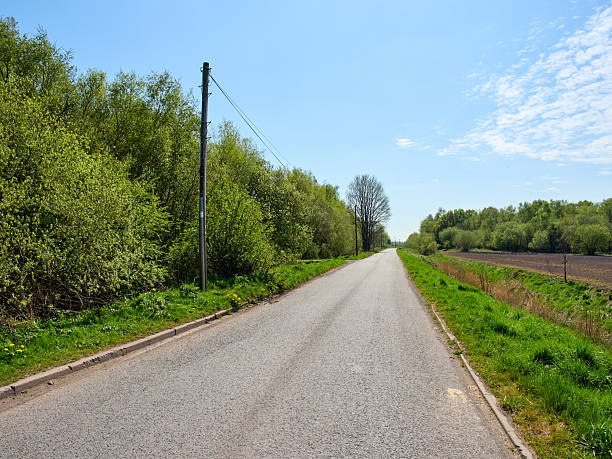 istock Barton Moss Rindle road towards Astley green village 2211291285