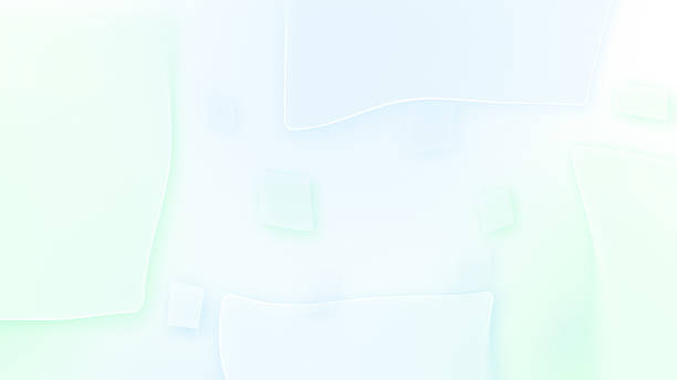 3d fluid creative animated background. Frosted effect. 4K stock photo