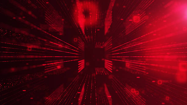 istock 4K Digital cyberspace and data network connections. Transfer digital data hi-speed internet. Motion technology digital data in the future background concept. 4K stock photo 2211294622