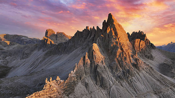 istock Beautiful landscape of mountains during sunset 2211294793